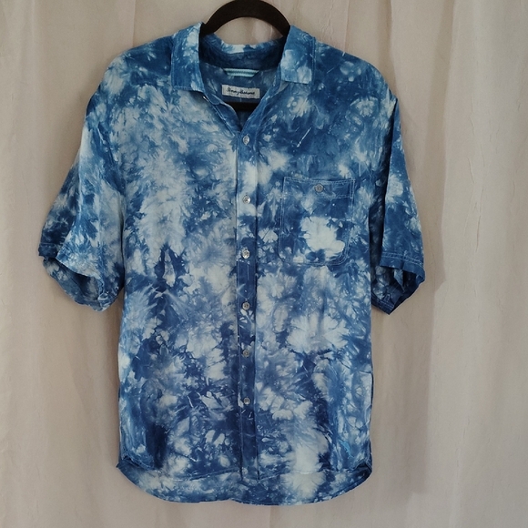 Tommy Bahama Other - Tommy Bahama Ocean Blue Casual Shirt